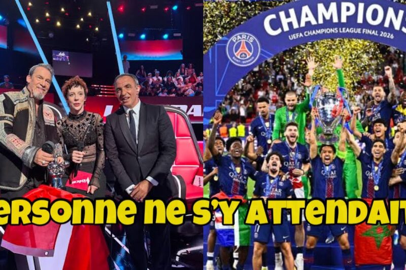 Incroyable ! La finale de The Voice 2026 bouleversée par le PSG, les audiences explosent